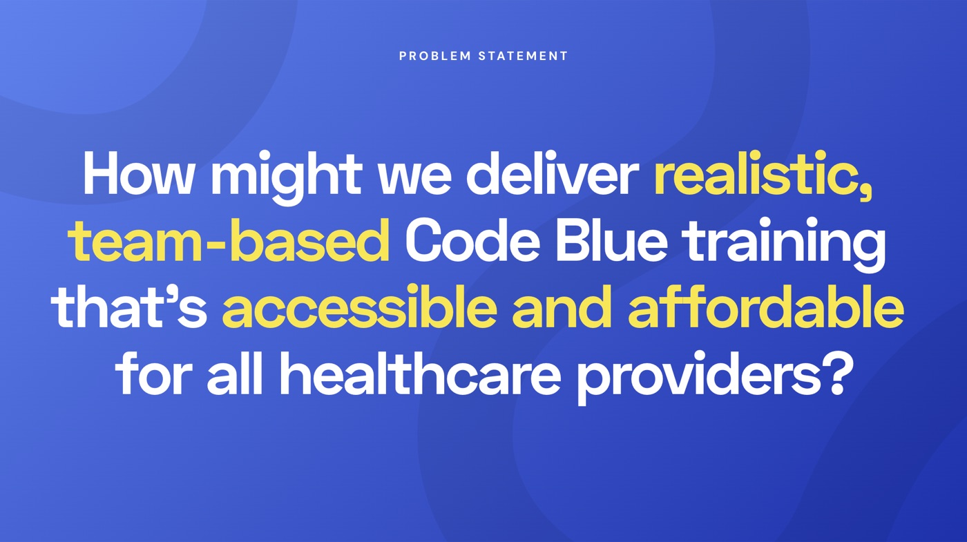 Code Blue — Problem Statement